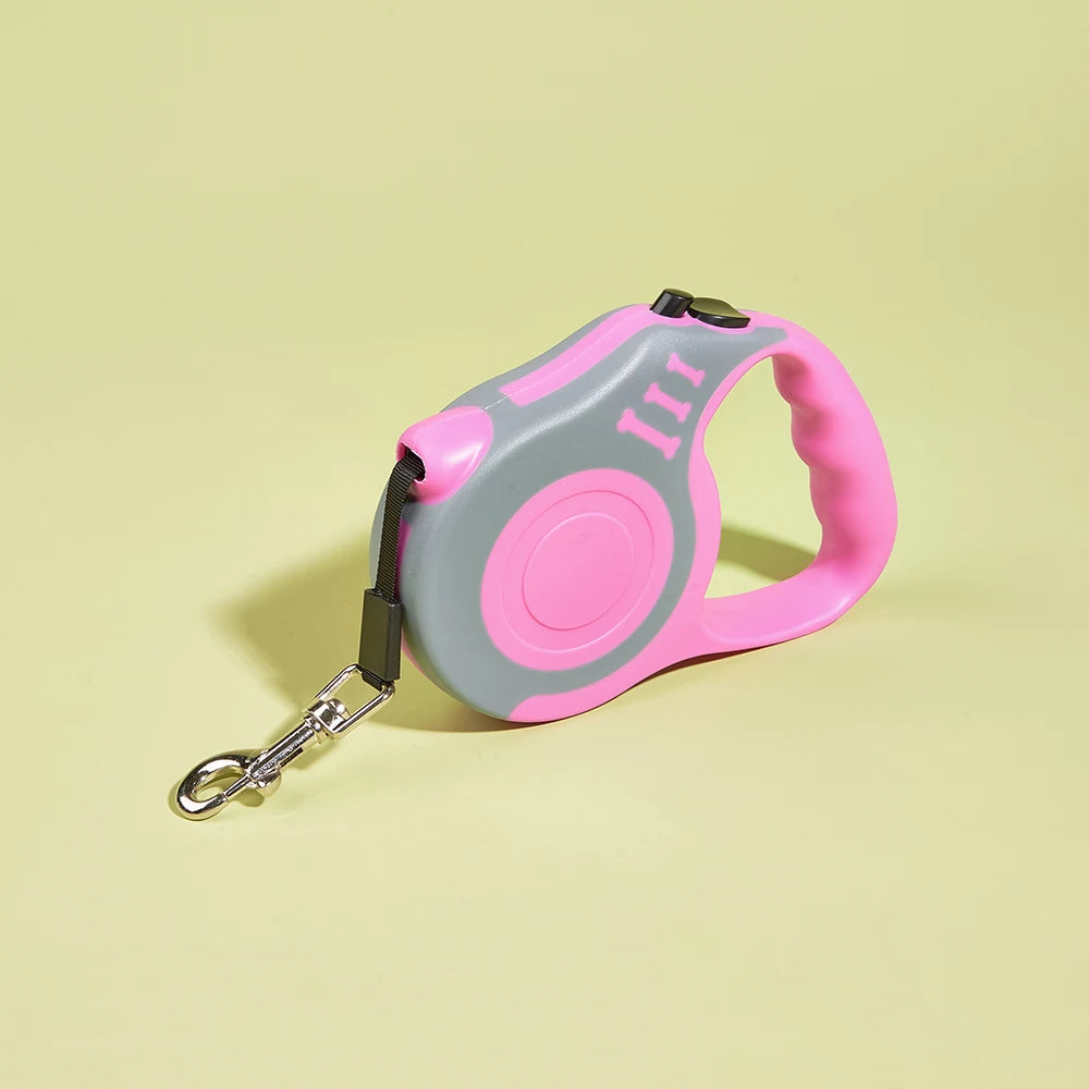 5M Retractable Dog Leash – Automatic Pet Traction Rope for Small & Medium Dogs