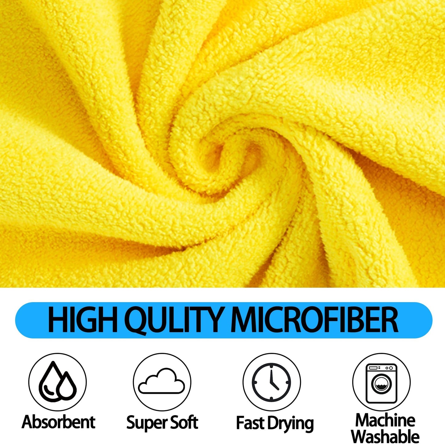Ultra-Soft Microfiber Dog Towel – Fast Drying & Perfect for Baths
