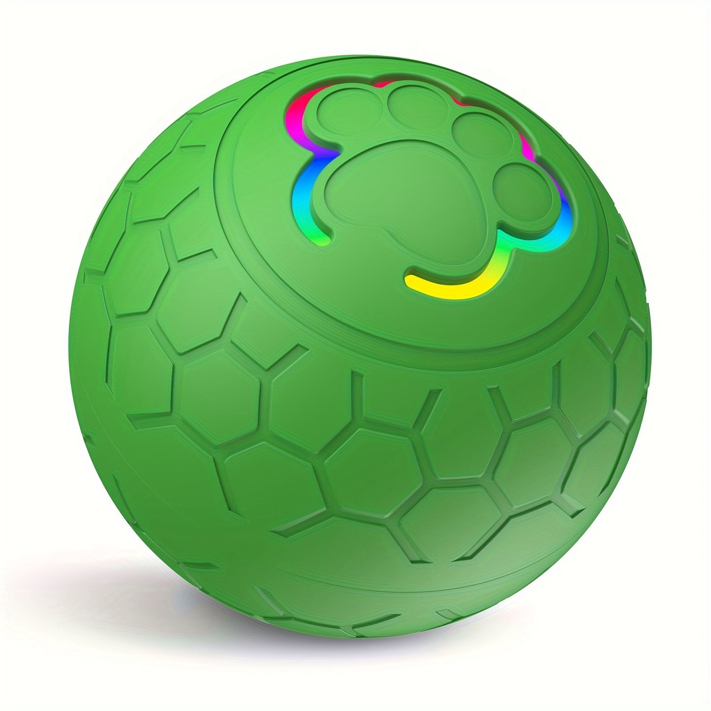 Interactive Pet Toy Ball - Rechargeable, Bite Resistant, Automatic Smart Bouncing Ball