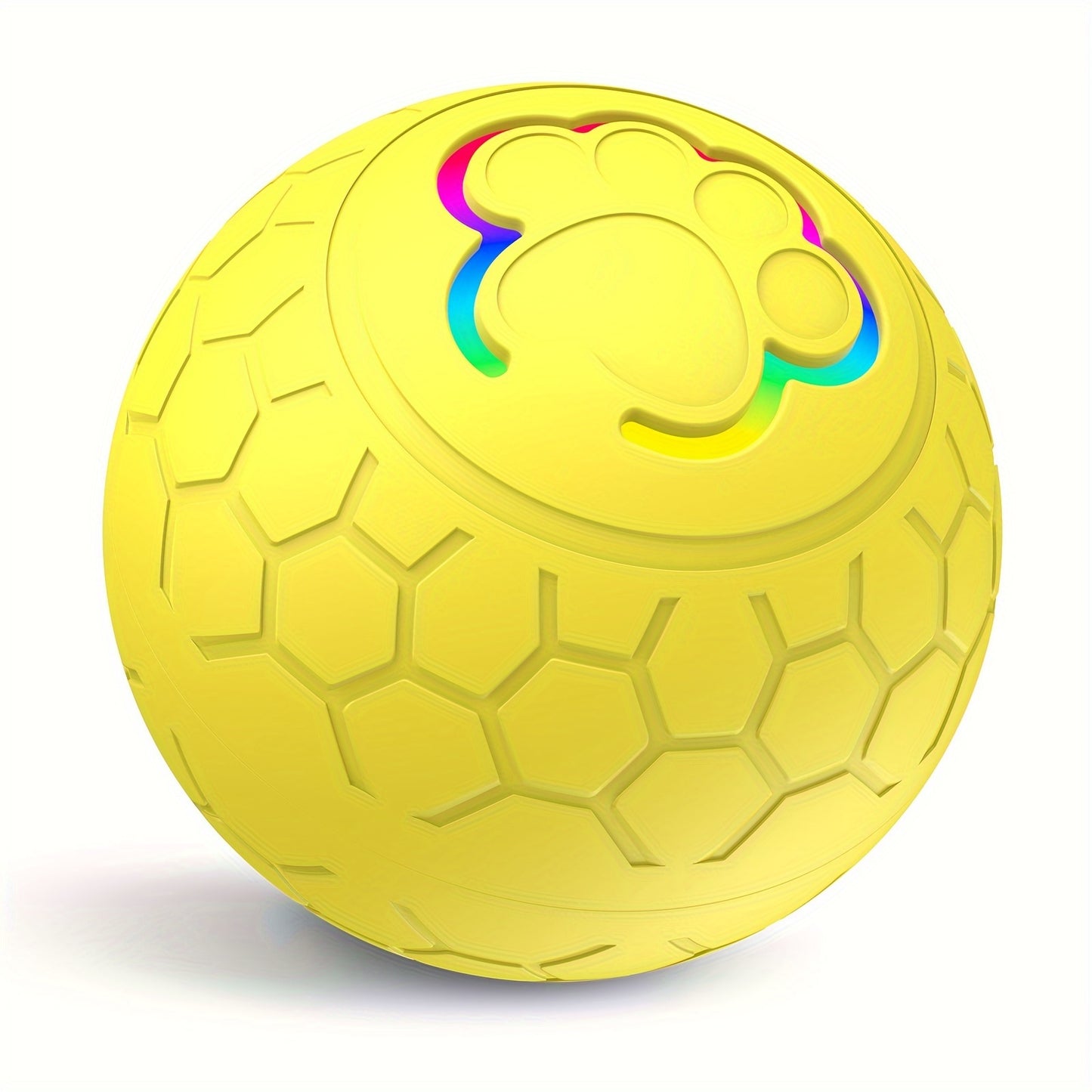 Interactive Pet Toy Ball - Rechargeable, Bite Resistant, Automatic Smart Bouncing Ball