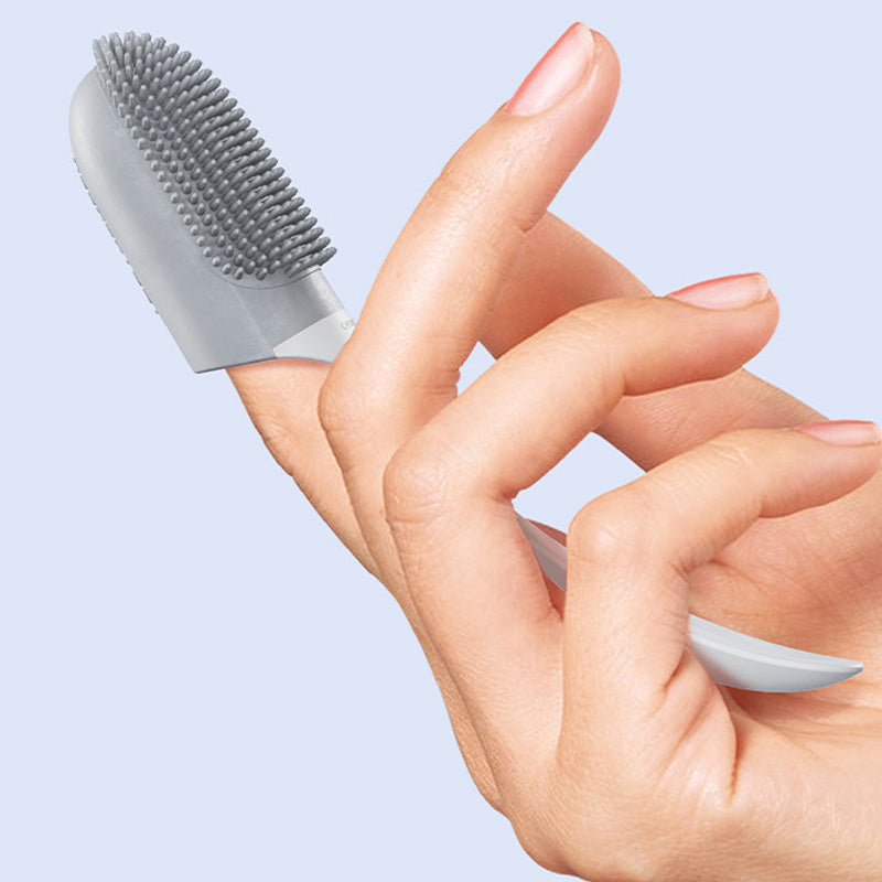 Pet Oral Care Finger Brush – Gentle & Effective Dental Cleaning for Dogs & Cats