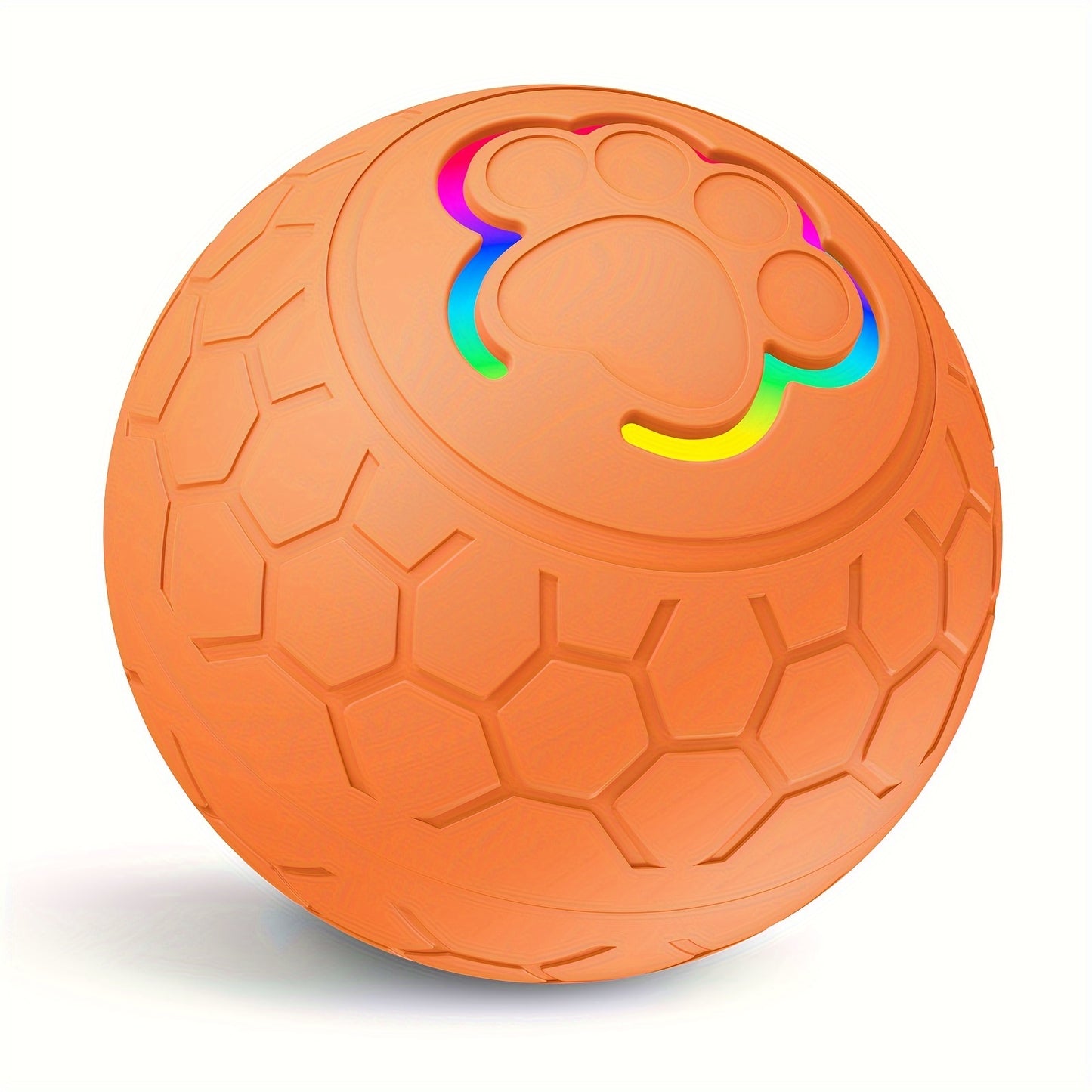 Interactive Pet Toy Ball - Rechargeable, Bite Resistant, Automatic Smart Bouncing Ball
