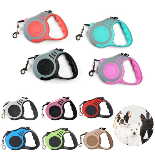 5M Retractable Dog Leash – Automatic Pet Traction Rope for Small & Medium Dogs