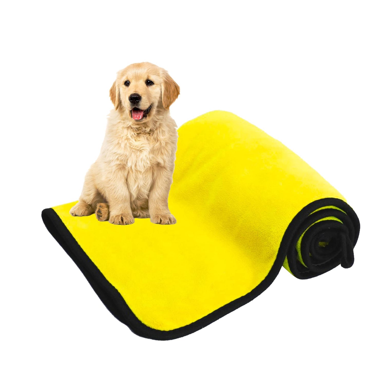 Ultra-Soft Microfiber Dog Towel – Fast Drying & Perfect for Baths