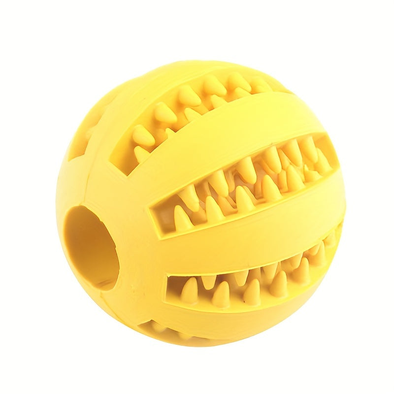 Dog Ball Toys For Small Dogs Interactive Elasticity Puppy Chew Toy Tooth Cleaning