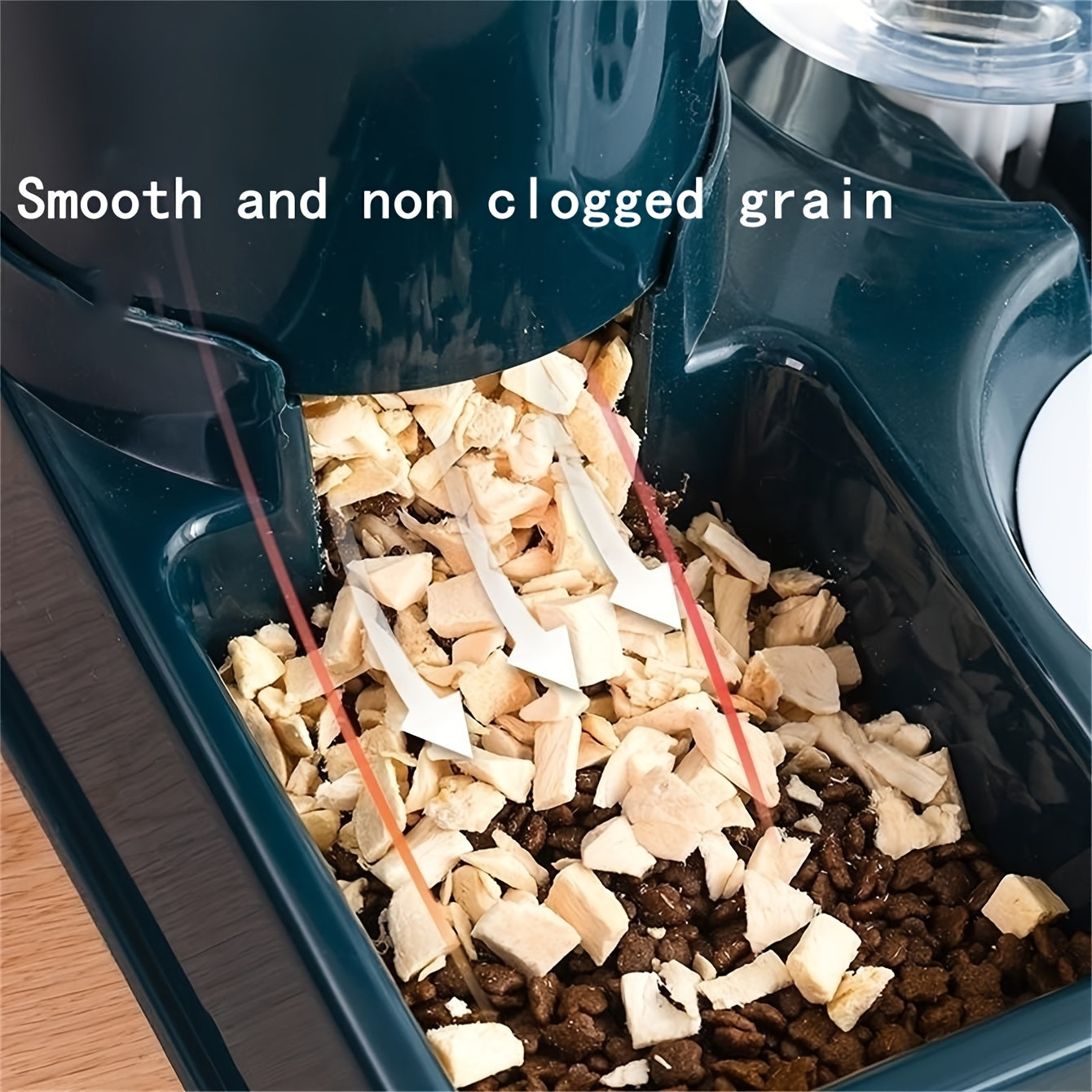 Dual Bowl Automatic Cat Feeder with Water Dispenser - Modern Pet Feeding Station for Cats